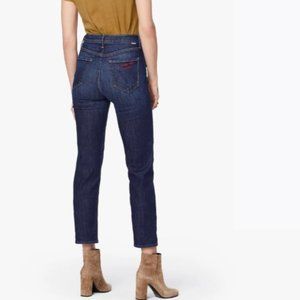 MOTHER The Dazzler High Waist Ankle Straight Jean